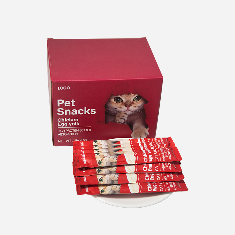 Manufacturer Custom Cat Snack Liquid Wet Cat Food Bar Private Label Creamy Treats For Cats